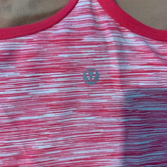 Lululemon Power Y Tank Pink Size 8 - Picture 3 of 4